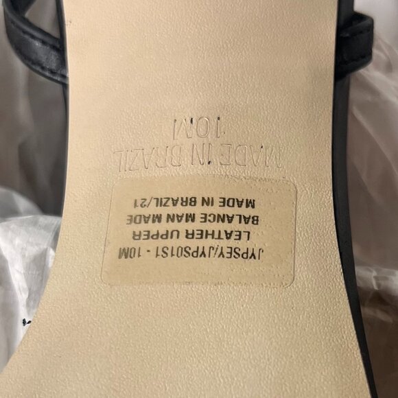 Steve Madden Black Strappy Stiletto Heels – Women’s Size 10 – Ankle Strap Sandal - Picture 7 of 14